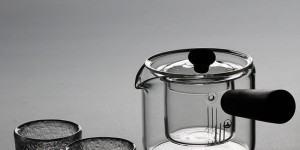 爱洛琳 耐高温玻璃煮茶壶侧把黑茶小青柑泡茶壶过滤花茶壶泡茶器